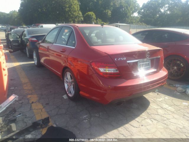 Photo 2 VIN: WDDGF4HB6EA941261 - MERCEDES-BENZ C-CLASS 