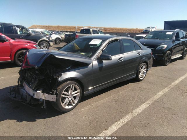 Photo 1 VIN: WDDGF4HB6EA950784 - MERCEDES-BENZ C-CLASS 