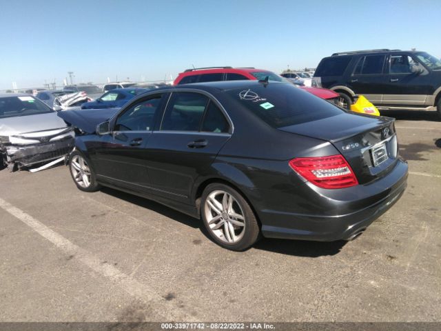 Photo 2 VIN: WDDGF4HB6EA950784 - MERCEDES-BENZ C-CLASS 