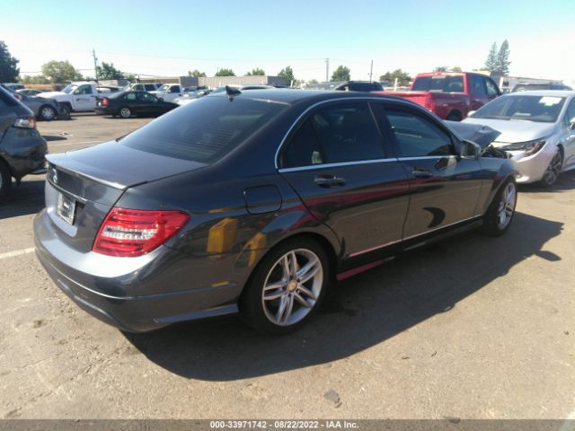 Photo 3 VIN: WDDGF4HB6EA950784 - MERCEDES-BENZ C-CLASS 