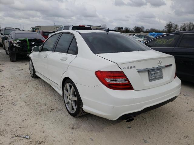 Photo 2 VIN: WDDGF4HB6EA957797 - MERCEDES-BENZ C 250 