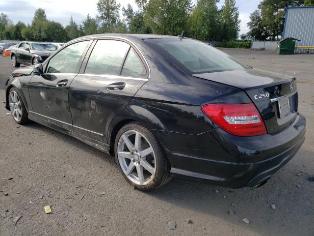 Photo 2 VIN: WDDGF4HB6EA958092 - MERCEDES-BENZ C 250 