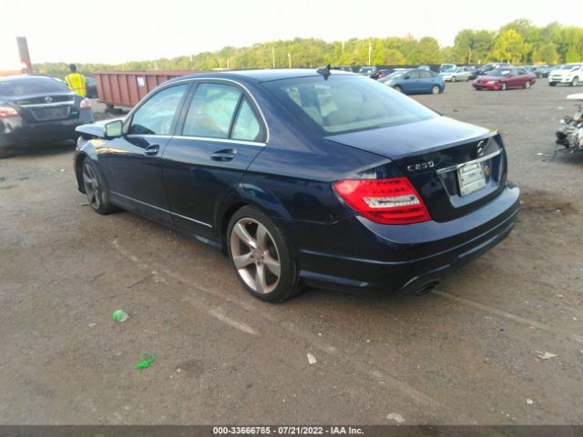 Photo 2 VIN: WDDGF4HB6EA964636 - MERCEDES-BENZ C-CLASS 