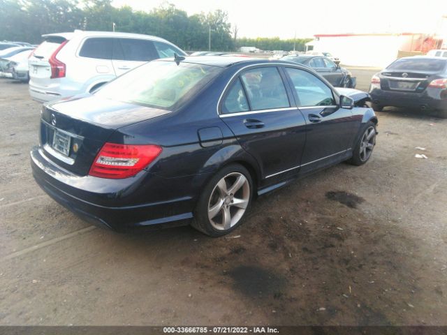 Photo 3 VIN: WDDGF4HB6EA964636 - MERCEDES-BENZ C-CLASS 