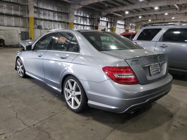 Photo 2 VIN: WDDGF4HB7CA609357 - MERCEDES-BENZ C 250 