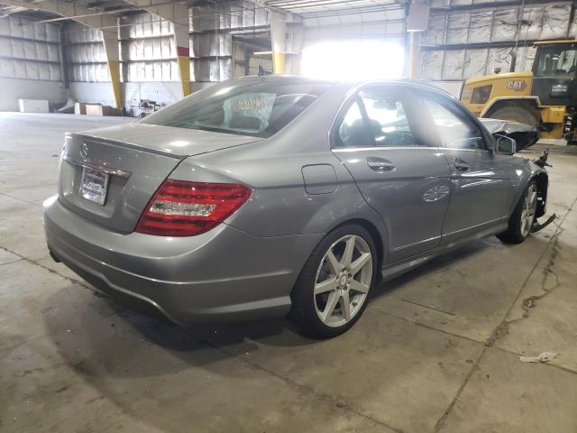 Photo 3 VIN: WDDGF4HB7CA609357 - MERCEDES-BENZ C 250 