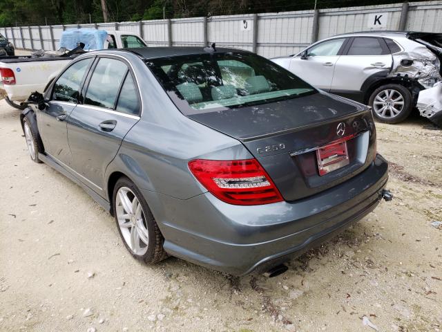 Photo 2 VIN: WDDGF4HB7CA610749 - MERCEDES-BENZ C 250 