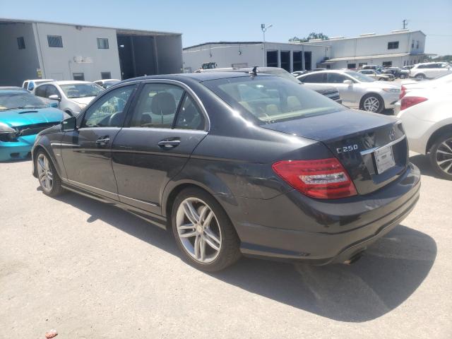 Photo 2 VIN: WDDGF4HB7CA611920 - MERCEDES-BENZ C 250 