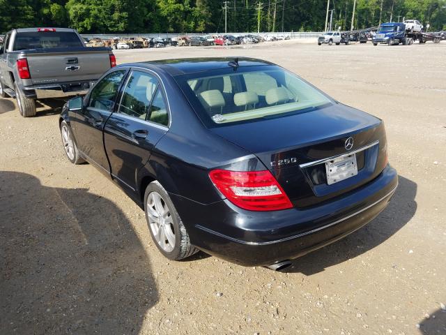 Photo 2 VIN: WDDGF4HB7CA615627 - MERCEDES-BENZ C 250 