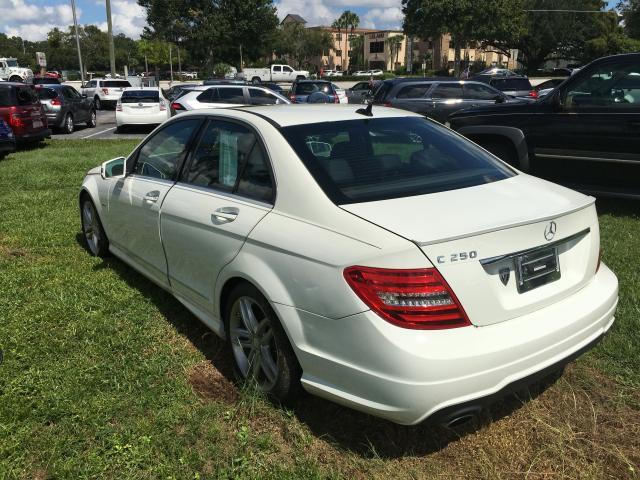 Photo 2 VIN: WDDGF4HB7CA629012 - MERCEDES-BENZ C 250 