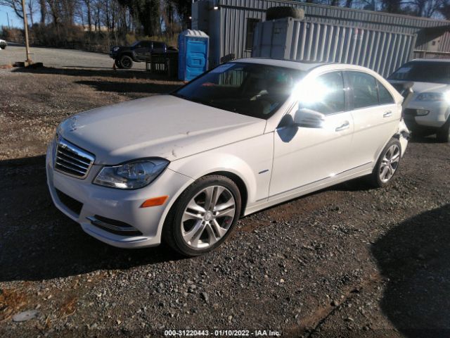 Photo 1 VIN: WDDGF4HB7CF868529 - MERCEDES-BENZ C-CLASS 