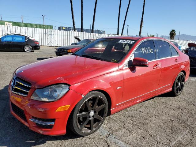 Photo 1 VIN: WDDGF4HB7CR197233 - MERCEDES-BENZ C 250 