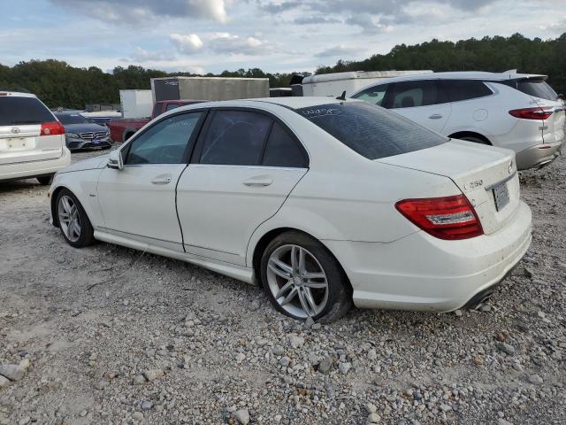 Photo 1 VIN: WDDGF4HB7CR212488 - MERCEDES-BENZ C-CLASS 