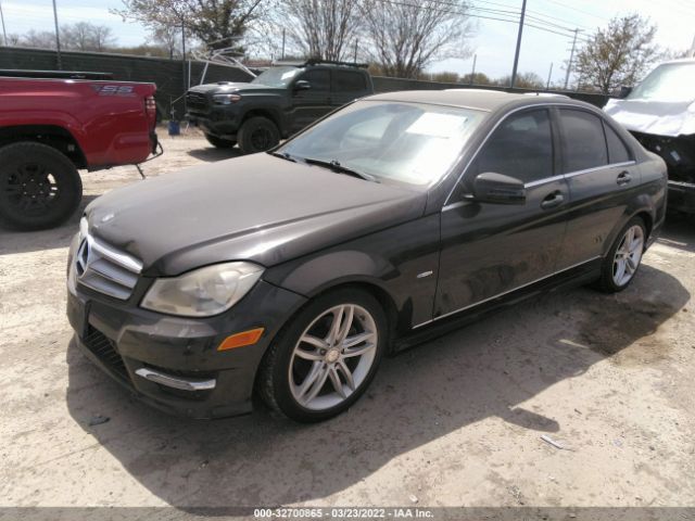 Photo 1 VIN: WDDGF4HB7CR215424 - MERCEDES-BENZ C-CLASS 