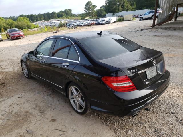 Photo 2 VIN: WDDGF4HB7CR217948 - MERCEDES-BENZ C 250 