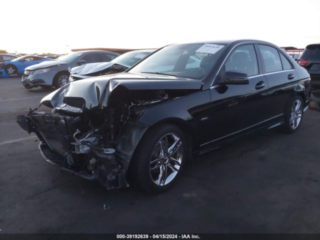 Photo 1 VIN: WDDGF4HB7CR218405 - MERCEDES-BENZ C 250 