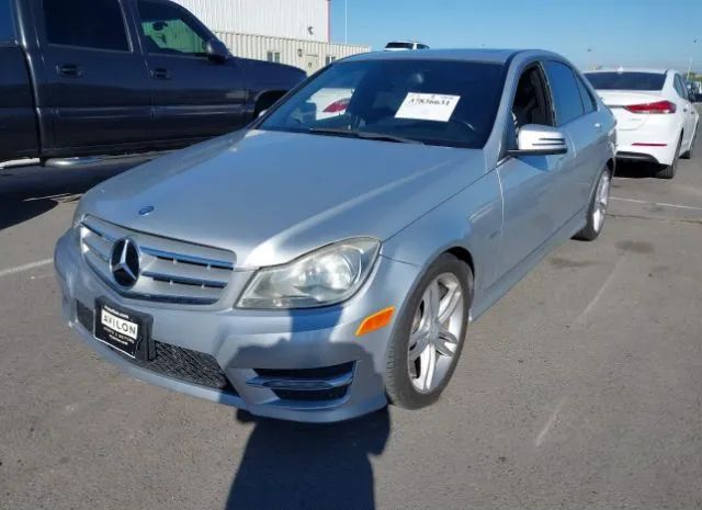 Photo 1 VIN: WDDGF4HB7CR222356 - MERCEDES-BENZ C-CLASS 