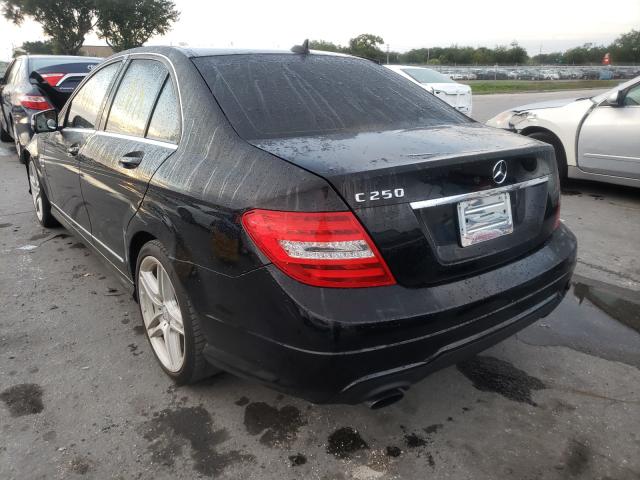 Photo 2 VIN: WDDGF4HB7CR234832 - MERCEDES-BENZ C 250 