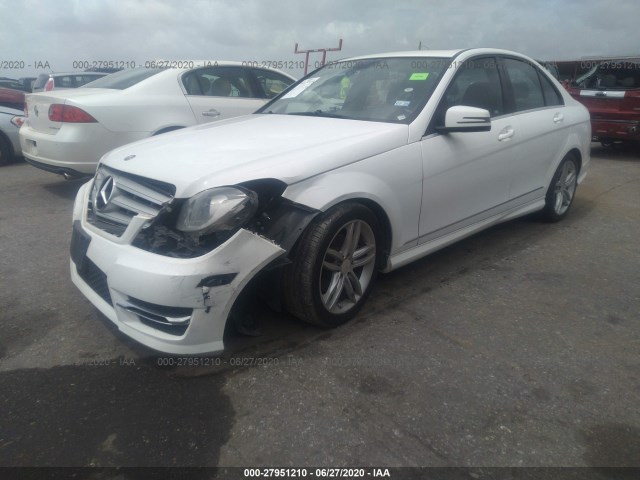 Photo 1 VIN: WDDGF4HB7DA742573 - MERCEDES-BENZ C-CLASS 