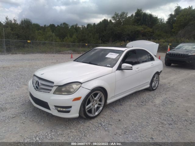 Photo 1 VIN: WDDGF4HB7DA769661 - MERCEDES-BENZ C-CLASS 