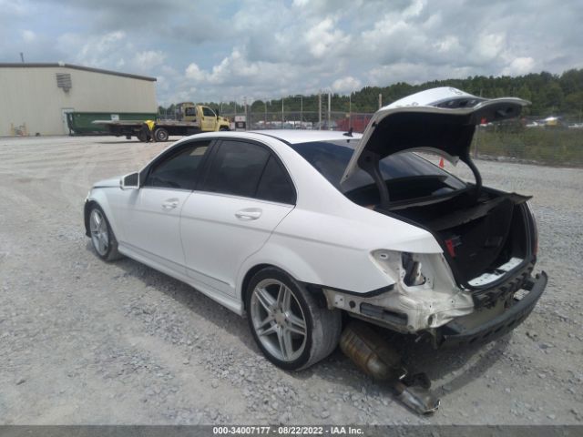 Photo 2 VIN: WDDGF4HB7DA769661 - MERCEDES-BENZ C-CLASS 