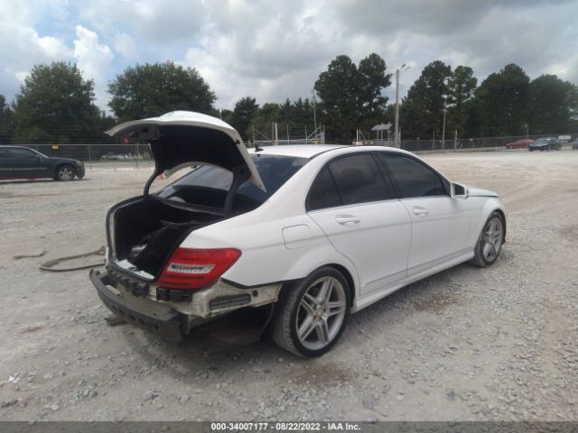 Photo 3 VIN: WDDGF4HB7DA769661 - MERCEDES-BENZ C-CLASS 