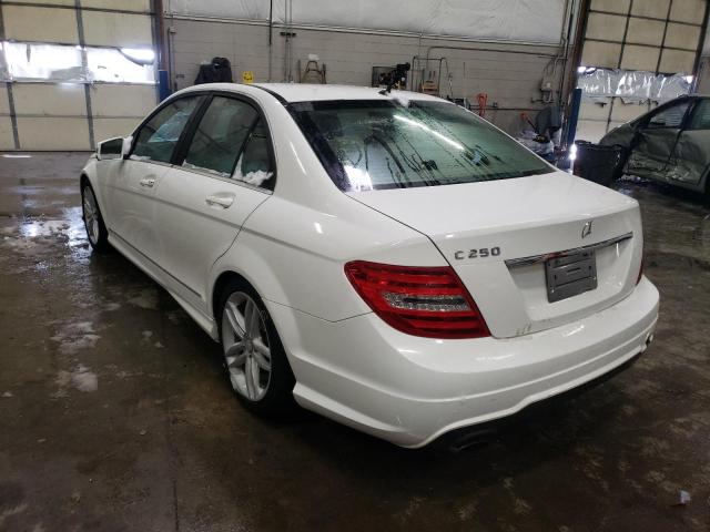 Photo 2 VIN: WDDGF4HB7DA792065 - MERCEDES-BENZ C 250 