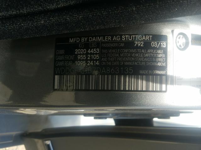 Photo 9 VIN: WDDGF4HB7DA863135 - MERCEDES-BENZ C 250 