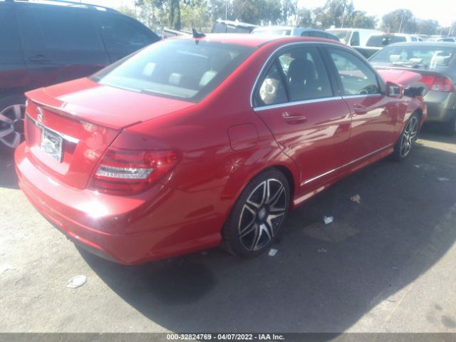 Photo 3 VIN: WDDGF4HB7DA864334 - MERCEDES-BENZ C-CLASS 