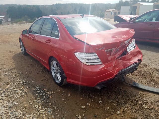 Photo 2 VIN: WDDGF4HB7DG092303 - MERCEDES-BENZ C 250 