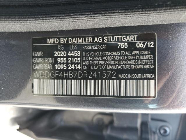 Photo 12 VIN: WDDGF4HB7DR241572 - MERCEDES-BENZ C 250 