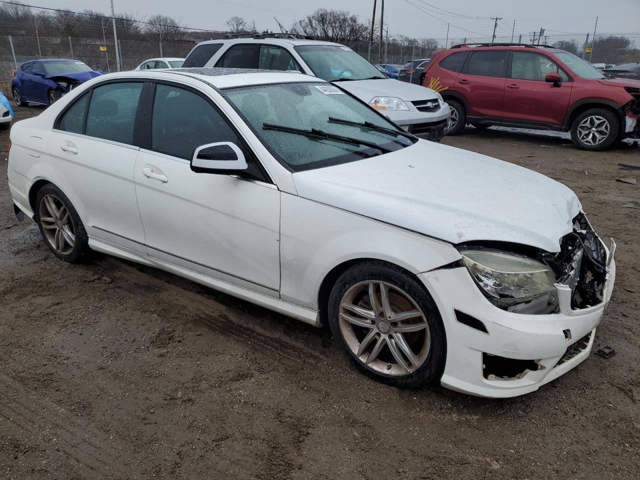 Photo 3 VIN: WDDGF4HB7DR287497 - MERCEDES-BENZ C-KLASSE 