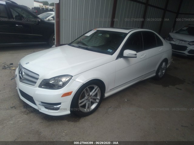 Photo 1 VIN: WDDGF4HB7DR292800 - MERCEDES-BENZ C-CLASS 