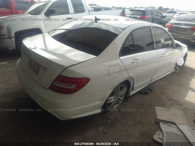 Photo 3 VIN: WDDGF4HB7DR292800 - MERCEDES-BENZ C-CLASS 