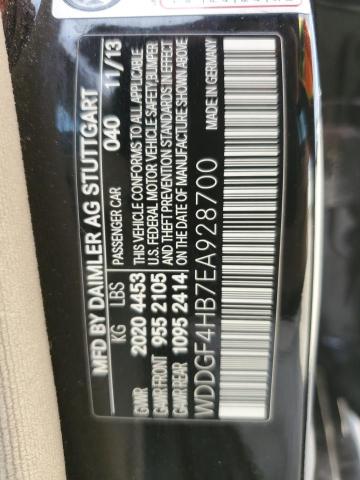 Photo 11 VIN: WDDGF4HB7EA928700 - MERCEDES-BENZ C-CLASS 