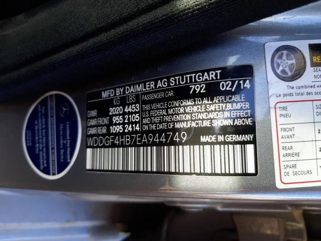 Photo 9 VIN: WDDGF4HB7EA944749 - MERCEDES-BENZ C 250 