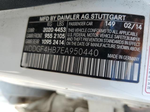 Photo 11 VIN: WDDGF4HB7EA950440 - MERCEDES-BENZ C 250 