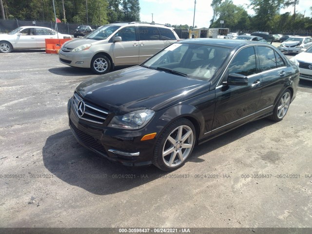 Photo 1 VIN: WDDGF4HB7EA953483 - MERCEDES-BENZ C-CLASS 