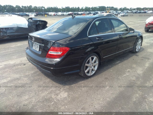 Photo 3 VIN: WDDGF4HB7EA953483 - MERCEDES-BENZ C-CLASS 