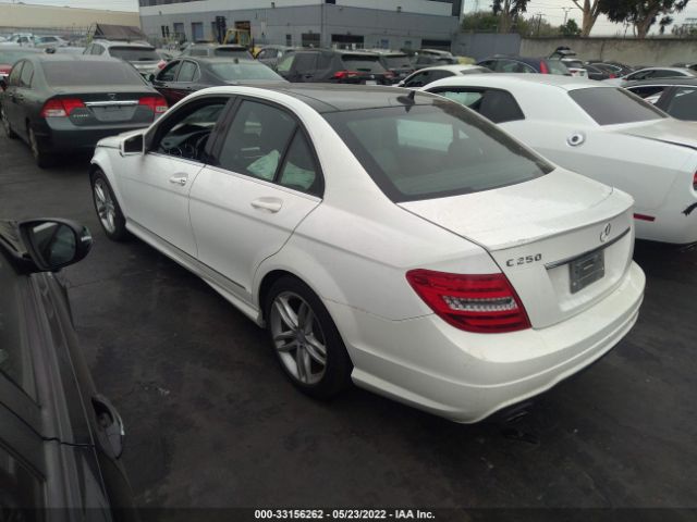 Photo 2 VIN: WDDGF4HB7EA966072 - MERCEDES-BENZ C 250 