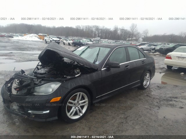 Photo 1 VIN: WDDGF4HB7EA967433 - MERCEDES-BENZ C-CLASS 