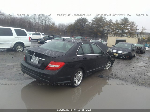 Photo 3 VIN: WDDGF4HB7EA967433 - MERCEDES-BENZ C-CLASS 