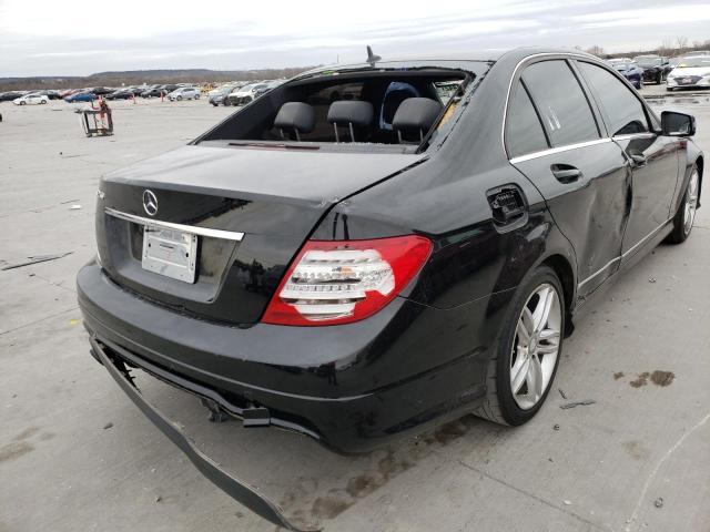 Photo 3 VIN: WDDGF4HB7EG222288 - MERCEDES-BENZ C 250 