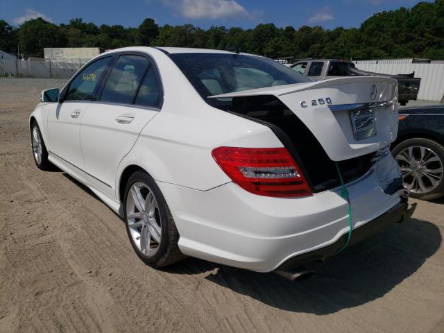 Photo 2 VIN: WDDGF4HB7EG232965 - MERCEDES-BENZ C 250 