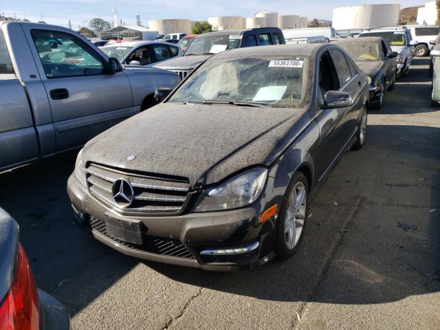 Photo 1 VIN: WDDGF4HB7EG234246 - MERCEDES-BENZ C-CLASS 