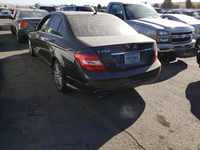 Photo 2 VIN: WDDGF4HB7EG234246 - MERCEDES-BENZ C-CLASS 