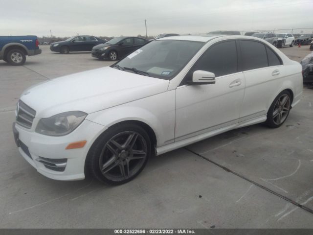 Photo 1 VIN: WDDGF4HB7EG256358 - MERCEDES-BENZ C-CLASS 