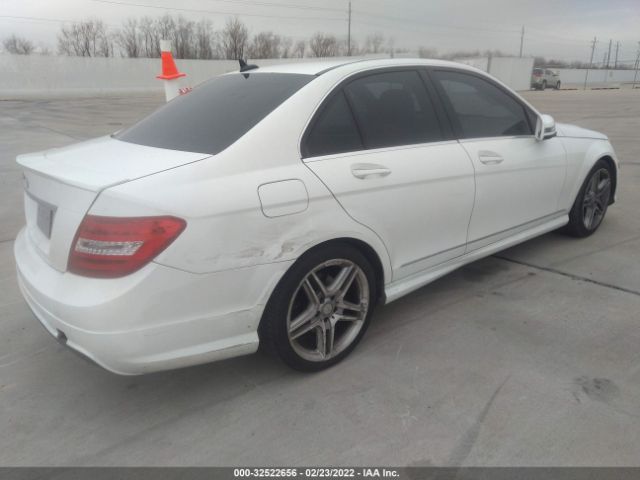 Photo 3 VIN: WDDGF4HB7EG256358 - MERCEDES-BENZ C-CLASS 