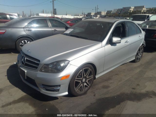 Photo 1 VIN: WDDGF4HB7ER304686 - MERCEDES-BENZ C-CLASS 