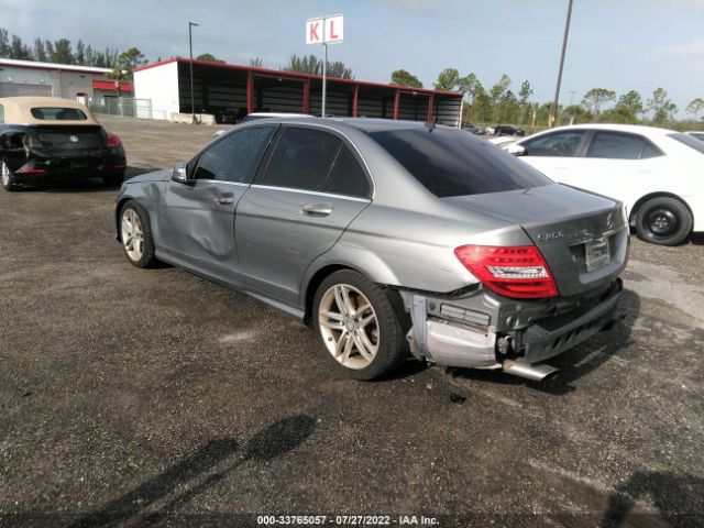 Photo 2 VIN: WDDGF4HB7ER313176 - MERCEDES-BENZ C-CLASS 